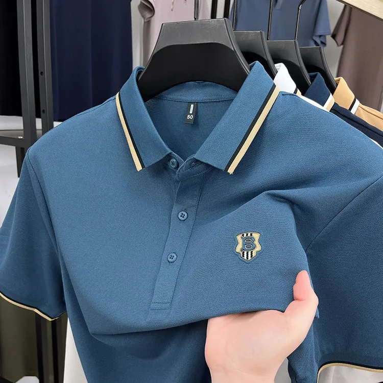 P120 26 Quality POLO ， ， Breathable ， LOGO， ⚡️ T ⚡️ ， ！Sizes：M-4XL（ 210 、 。
